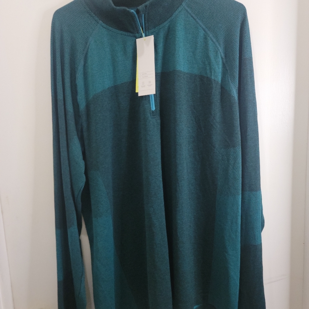 Men's Seamless 1/4 Zip Pullover